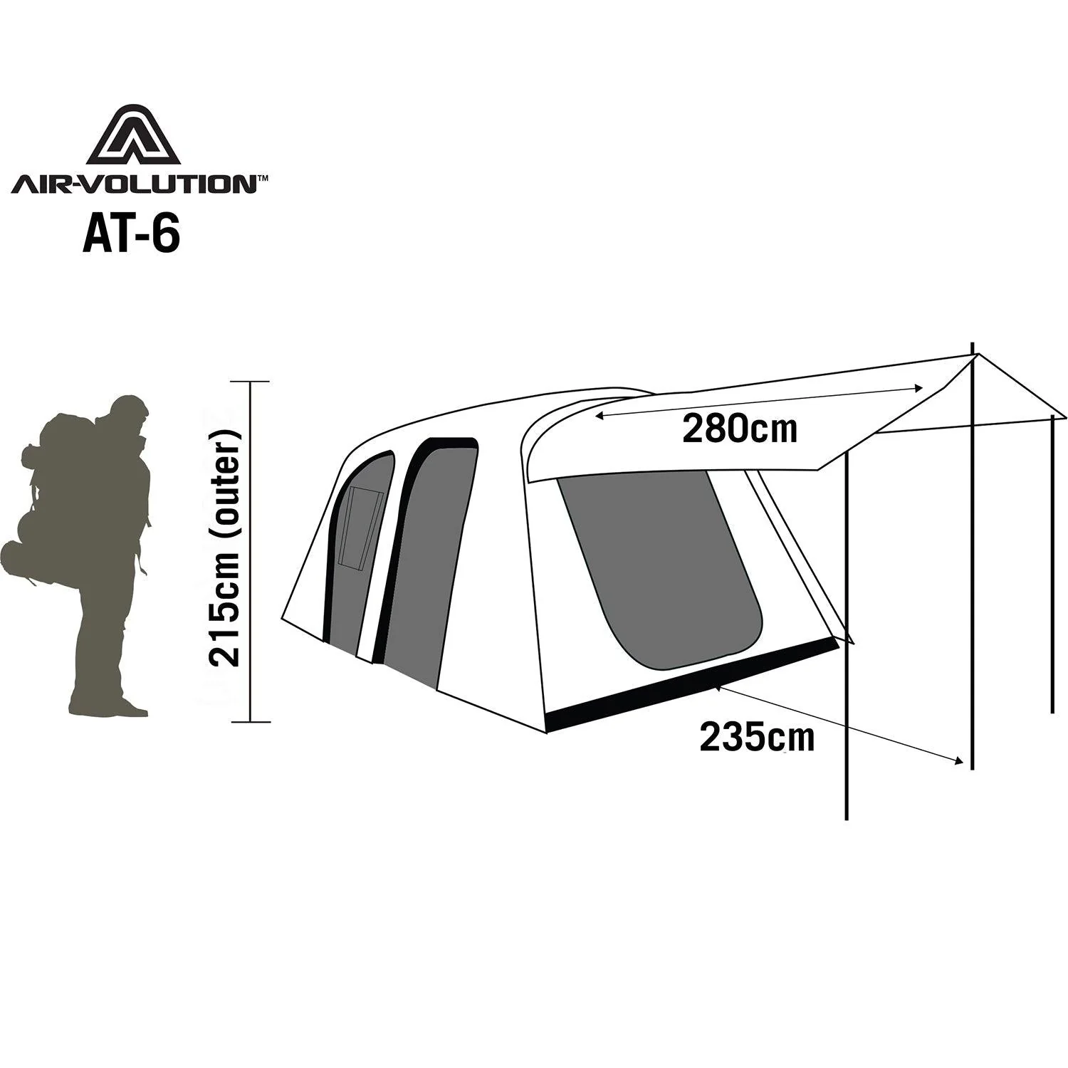 AIR-VOLUTION AT-6 TENT - Image 12