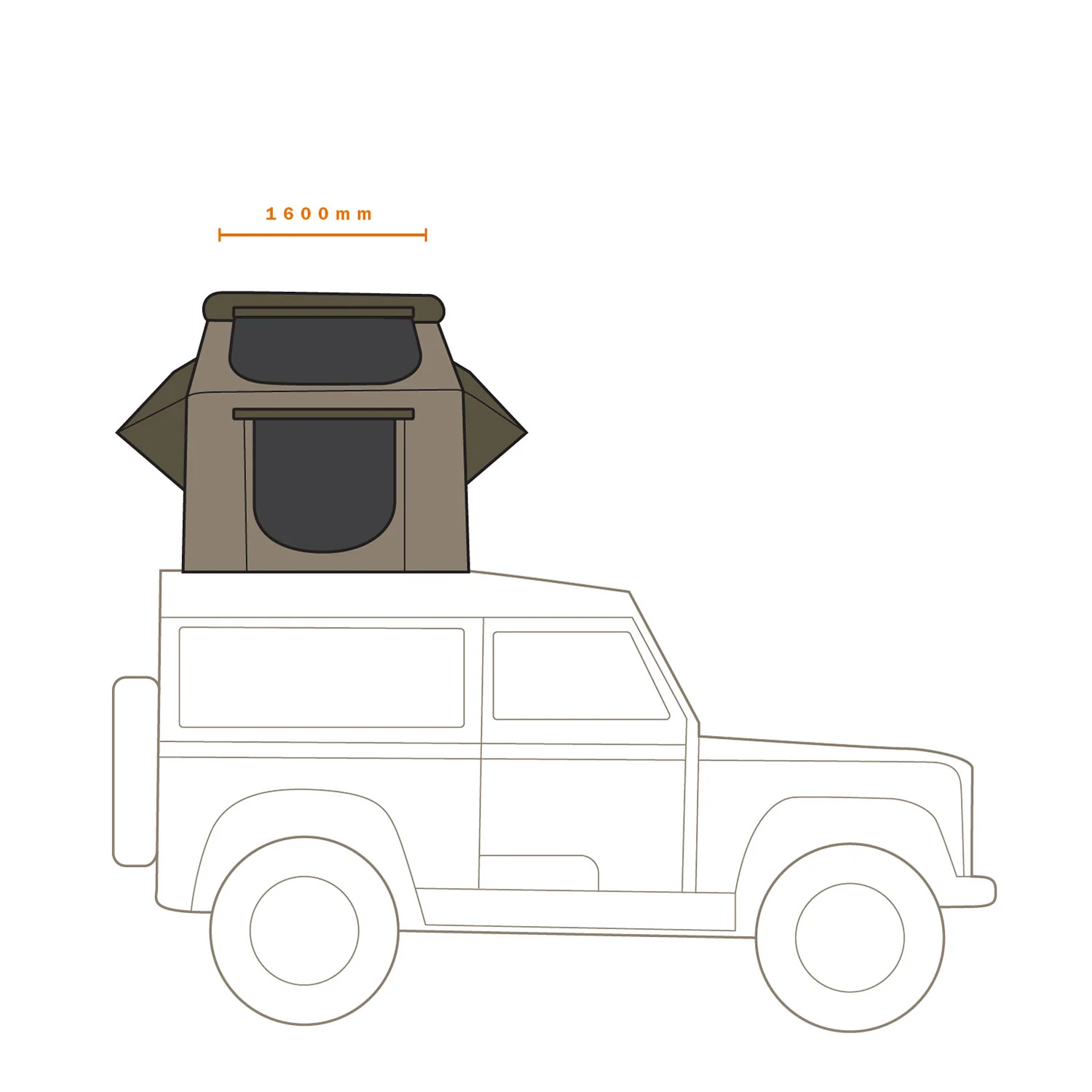 HI-VIEW 1600 ROOF TOP TENT - Image 18
