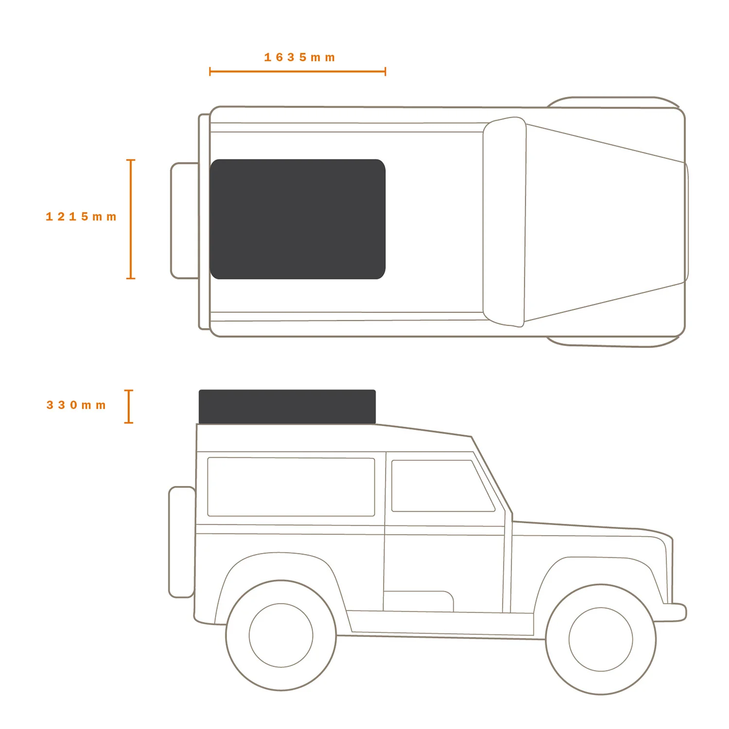 HI-VIEW 1600 ROOF TOP TENT - Image 19